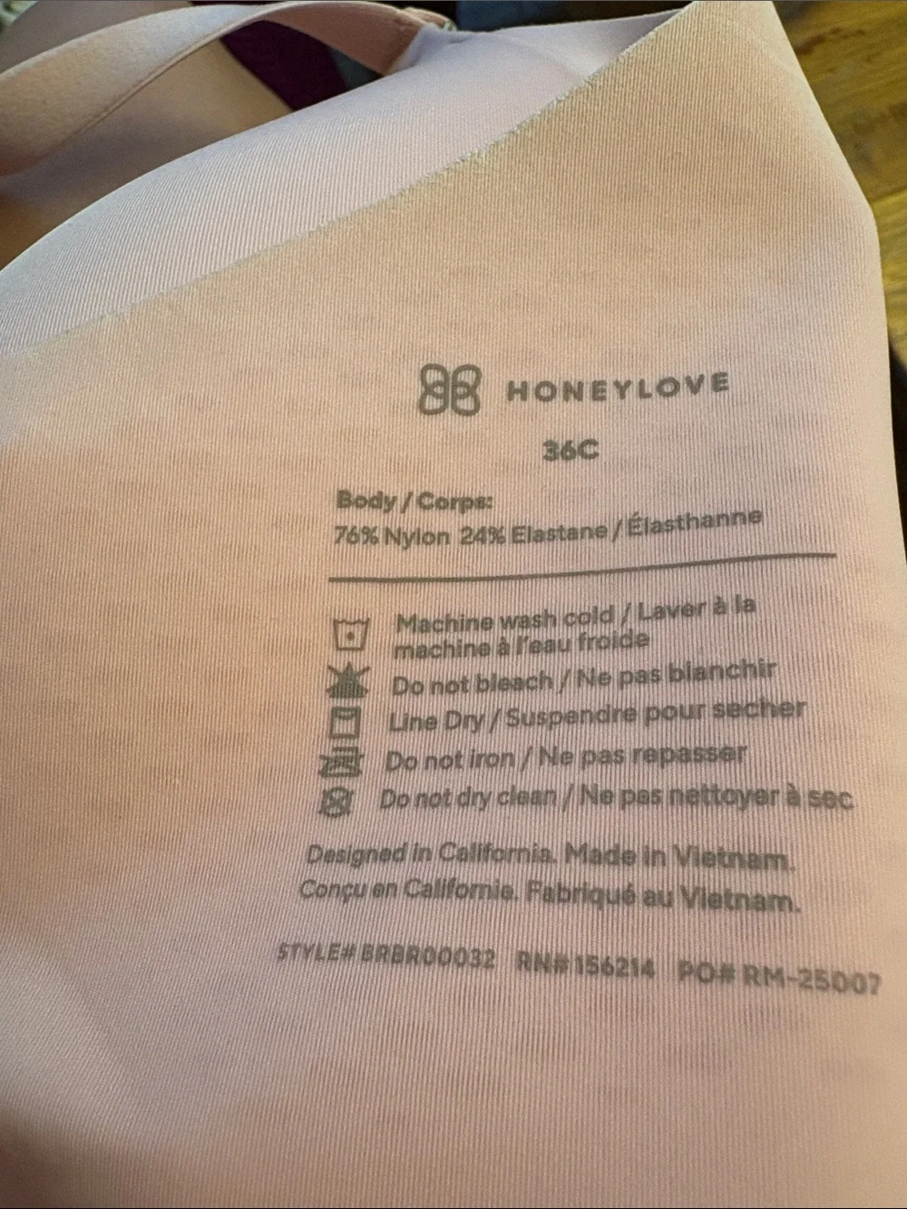 Honeylove cloudembrace bra